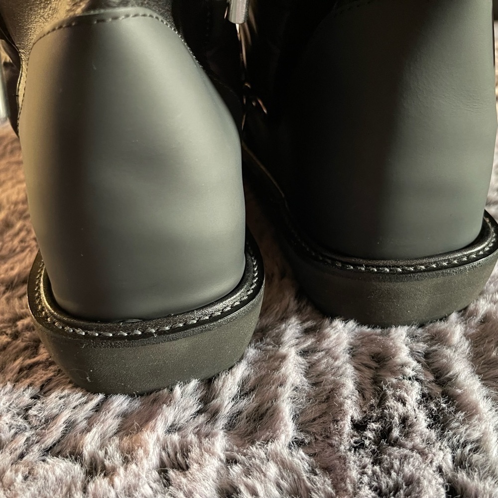 SACAI Hiking Black Snow Boots Size 37 - Picture 13 of 16
